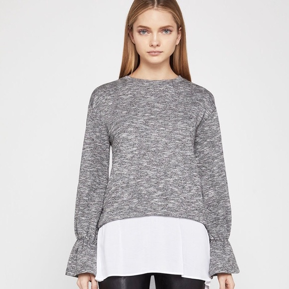Tops - BCBGeneration Mixed-Media French Terry Top